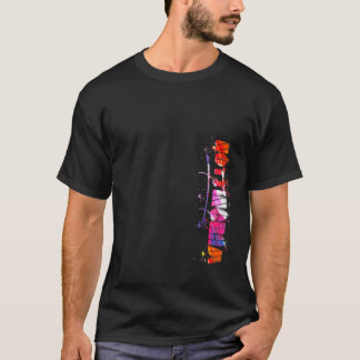Nottingham Lettering Waterverf Nottingham T-shirt