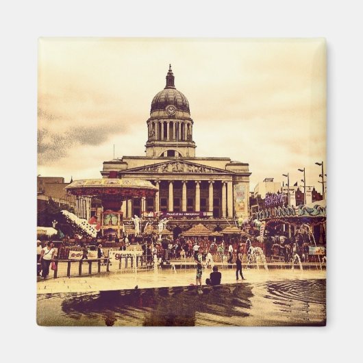 Nottingham Market Square Magnet (Voorkant)