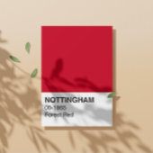 Nottingham Red Forest - Volledige breedte Perfect Poster