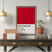 Nottingham Red Forest - Volledige breedte Perfect Poster