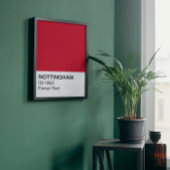 Nottingham Red Forest - Volledige breedte Perfect Poster