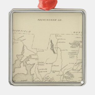Nottingham, Rockingham Co. Metalen Ornament