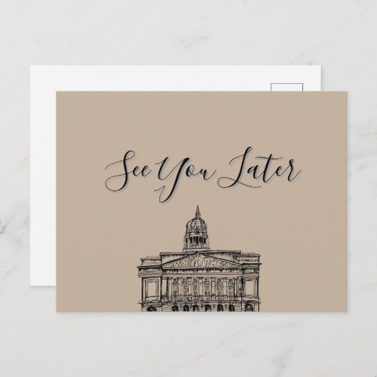 Nottingham Tone Sketch Briefkaart (Voorkant / Achterkant)