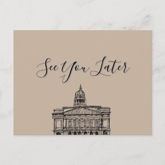 Nottingham Tone Sketch Briefkaart (Voorkant)