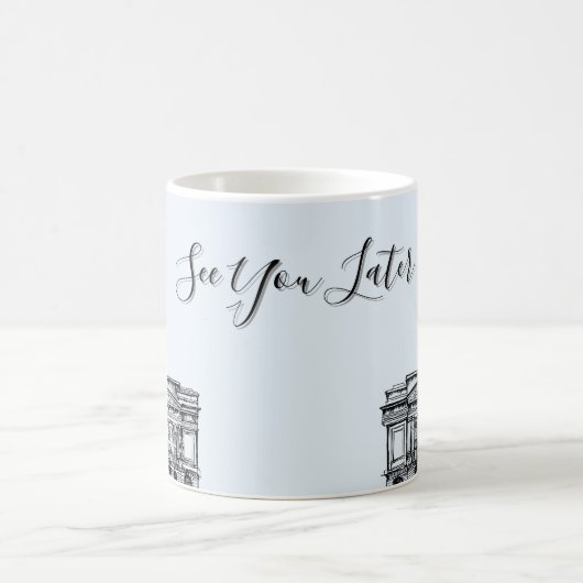 Nottingham Tone Sketch Coffee Mok (Center)