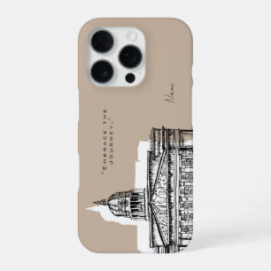 Nottingham Tone Sketch iPhone case 16 Pro Hoesje