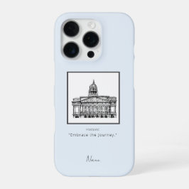 Nottingham Tone Sketch iPhone case 16 Pro Hoesje