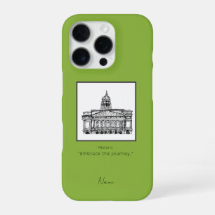 Nottingham Tone Sketch iPhone hoesje  iPhone 16 Pro Hoesje