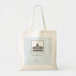 Nottingham Tone Sketch Tote Bag