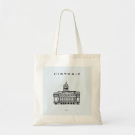 Nottingham Tone Sketch Tote Bag