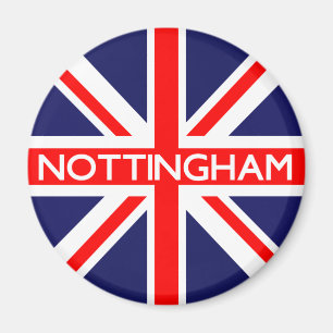 Nottingham UK Flag Magneet