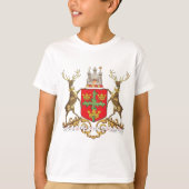 Nottingham wapenschild t-shirt (Voorkant)