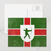 Nottinghamshire Briefkaart (Voorkant / Achterkant)