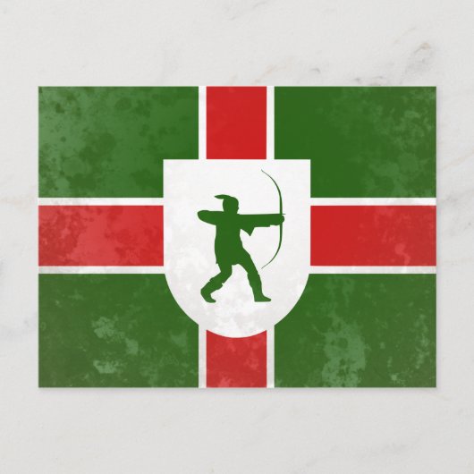 Nottinghamshire Briefkaart (Voorkant)