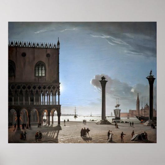 Notturno (Venetië) Poster (Voorkant)