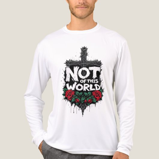 NOTW Tri Blend met lange mouwen Tri-Blend Shirt (Voorkant volledig)