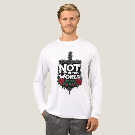 NOTW Tri Blend met lange mouwen Tri-Blend Shirt (Voorkant)