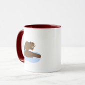Nou dat is een verrassing Design | Brutaal bever g Mok (Voorkant links)