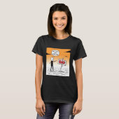 Nou dat is geen goed teken Grappig T-shirt (Voorkant volledig)
