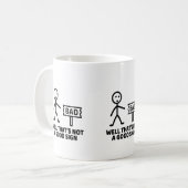 Nou, dat is geen goed teken meme Mok (Voorkant links)