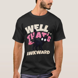 Nou Dat Is Ongelukkig Grappige Spookkat Meme T-shirt
