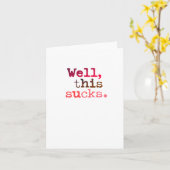 Nou, dit is een Wenskaart Kaart (Gele Bloem)