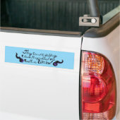 Nou, een Heks! Bumpersticker (Op Truck)