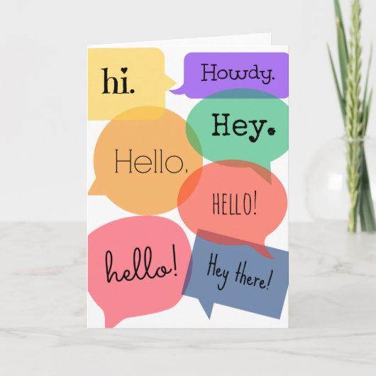 Nou Hallo daar Kaart (Voorkant)