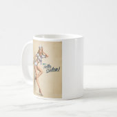 Nou Hallo Sailor Koffiemok (Voorkant links)