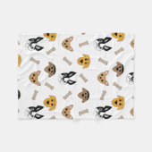 Nou, ik ben Doggo Throw Blanket Fleece Deken (Voorkant (Horizontaal))