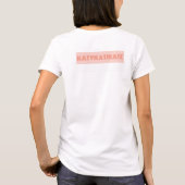 "Nou, ik ben klaar" - Vrouwen, 2017 T-shirt (Achterkant)