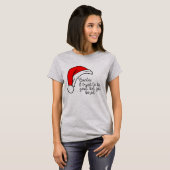 "Nou, ik heb het geprobeerd" Kerst T-shirt, feeste T-shirt (Voorkant volledig)