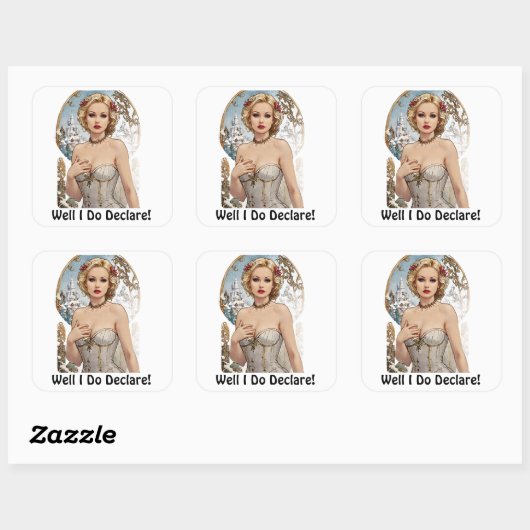 Nou, ik verklaar het! Sexy Sticker Mucha Style (Vel)