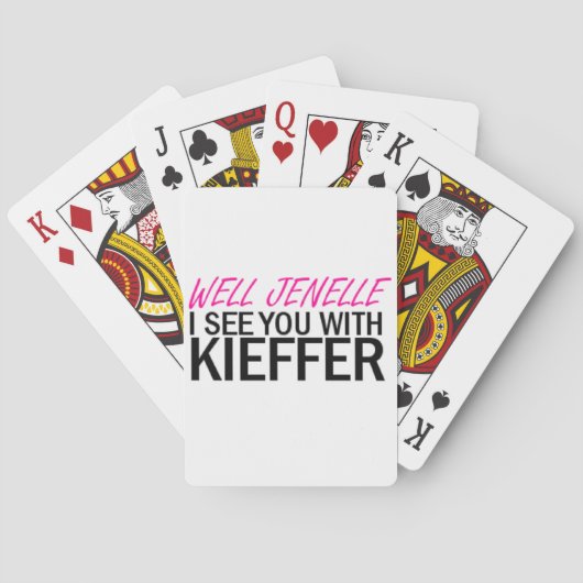 Nou, Jenelle Card Deck! Pokerkaarten (Achterkant)