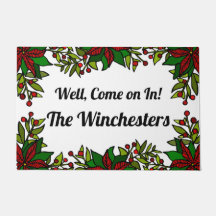 Nou, kom binnen! Aangepaste kerst