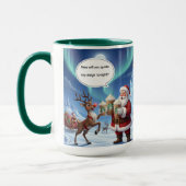 Nou Rudolph? Kerstmok AI gebruikt Mok (Links)