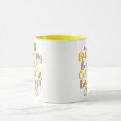 Nou, sla m'n buik en noem me een koekje. mok (Midden)