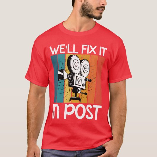 Nou, stop het erin Post vintage T-shirt (Voorkant)