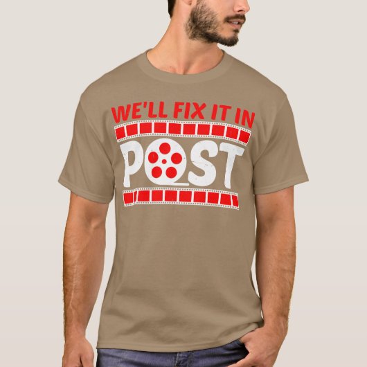 Nou, stop het in post vrienden t-shirt (Voorkant)