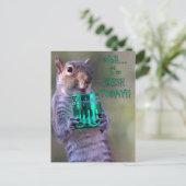 "Nou... Vandaag ben ik Iers!" Briefkaart (Staand voorkant)