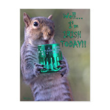 "Nou... Vandaag ben ik Iers!"