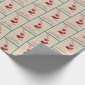 Nou, voor de vossen! cadeaupapier (Hoek)
