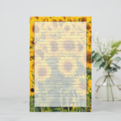 Nou, VS, Colorado, Zonnebloemen Briefpapier (Staand voorkant)