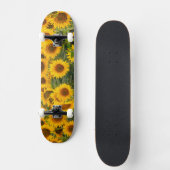 Nou, VS, Colorado, Zonnebloemen Skateboard (Voorkant)