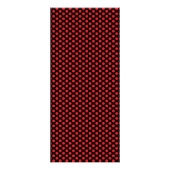 Nou wenst Kaart, Baby shower, kleine lieveheersbee Reclamekaart (Achterkant)