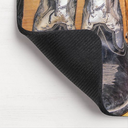 Nou Worn Cowboy Boots - Vrouwen Muismat (Hoek)