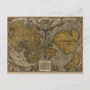 Noua, et Integra Uniuersi Orbis Descriptio Briefkaart