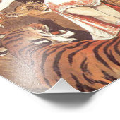 Nouma Hawa's fluistert naar tijgers Foto Afdruk (Hoek)