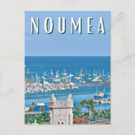 Nouméa Photo Vintage Briefkaart