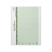 Nourish Your Soul Weekly Meal Planner Notitieblok (Linkerzijde)